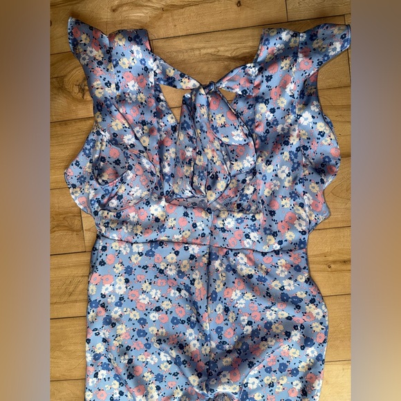 Altar'd State Blue Floral Dress - Picture 4 of 4